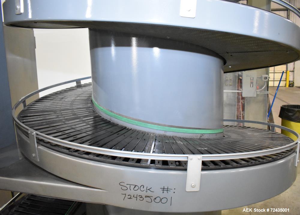 Pre-Owned Ambaflex Model SV400-1300 Spiral Conveyor for Sale